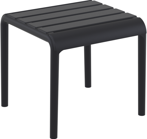 Paris side table black