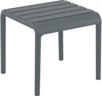 Paris side table dark grey