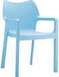 Diva stoel light blue