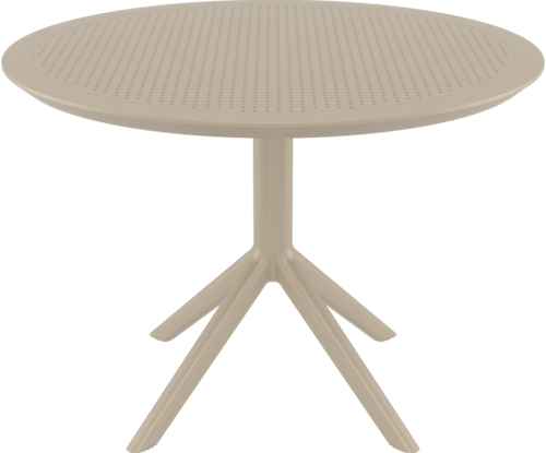 Sky table Ø105 taupe