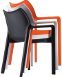Diva stoel orange-2