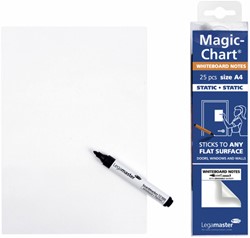 Magic-chart notes Legamaster whiteboard 20x30cm wit