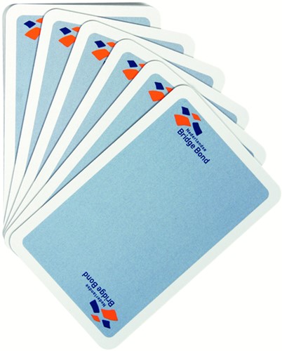 Speelkaarten Bridge Bond blauw-3