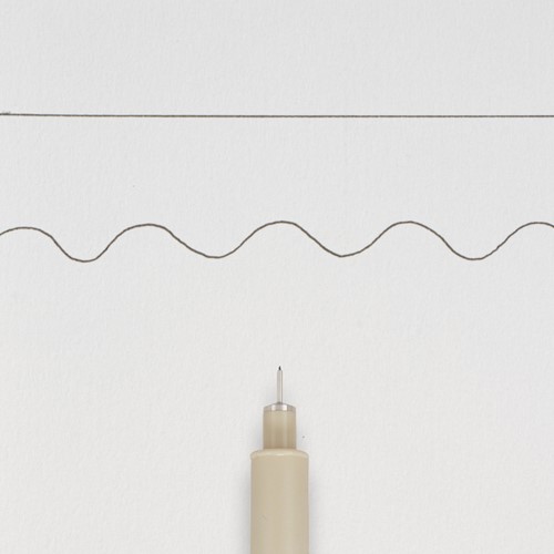 Fineliner Sakura Pigma Micron 003 0.15mm zwart-3