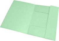 Elastomap Oxford Top File+ A4 3 kleppen 390gr pastel groen-2