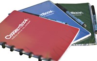 Notitieboek Correctbook A5 lijn 40blz horizon red-1