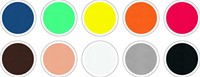 Foam Folia 20x29cm basic 10 kleuren-1