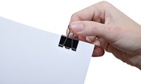 Papierklem MAUL 215 foldback 25mm capaciteit 9mm zwart 12 stuks-3