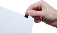 Papierklem MAUL 215 foldback 13mm capaciteit 4mm zwart 12 stuks-1
