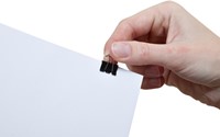 Papierklem MAUL 215 foldback 16mm capaciteit 5mm zwart 12 stuks-2