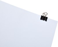 Papierklem MAUL 215 foldback 16mm capaciteit 5mm zwart 12 stuks-3