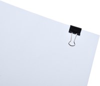 Papierklem MAUL 215 foldback 16mm capaciteit 5mm zwart 12 stuks-4