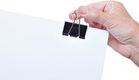 Papierklem MAUL foldback 215 19mm zwart 6 stuks-4