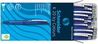 Balpen Schneider K20 Icy Colours 0.4mm blauw-3