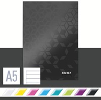 Notitieboek Leitz WOW A5 lijn zwart-3