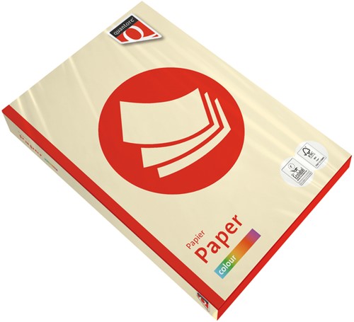 Kopieerpapier Quantore Colour A4 160gr ivoor 250 vel