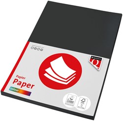 Kopieerpapier Quantore Colour A4 160gr zwart 50 vel