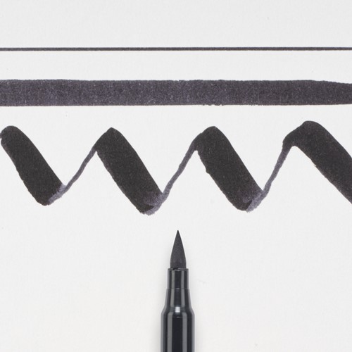 Brushpen Sakura Koi WaterBrush klein reservoir transparant-3