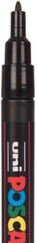 Verfstift Posca PC3M fijn glitter warm assorti set à 4 stuks-2