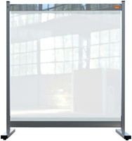 Bureauscherm Nobo doorzichtig PVC 770x860mm