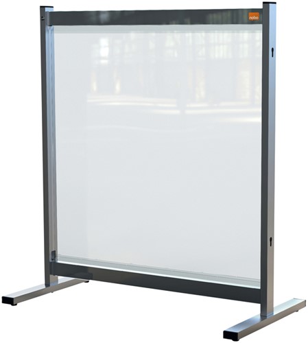 Bureauscherm Nobo doorzichtig PVC 770x860mm-2