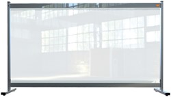 Bureauscherm Nobo doorzichtig PVC 1470x860mm