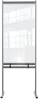 Scheidingswand Nobo vrijstaand doorzichtig PVC 780x2060mm