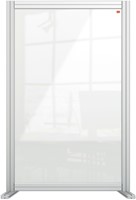Bureauscherm Nobo modulair transparant acryl 60x100cm