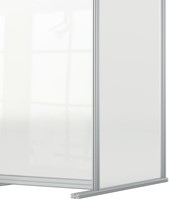 Bureauscherm uitbreidingspaneel Nobo modulair transparant acryl 60x100cm-4