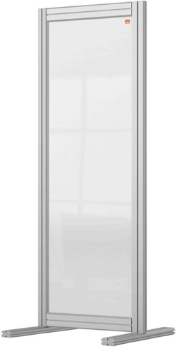 Bureauscherm Nobo Modulair transparant acryl 40x100cm-2