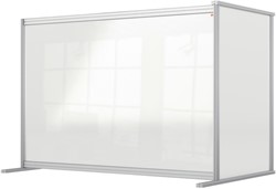 Bureauscherm uitbreidingspaneel Nobo modulair transparant acryl 100x140cm