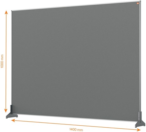 Bureauscherm Nobo Impression Pro vilt 100x140cm-2