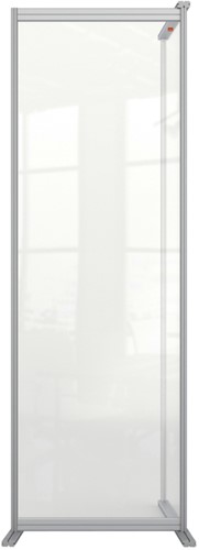 Scheidingswand uitbreidingspaneel Nobo Modulair transparant acryl 60x180cm
