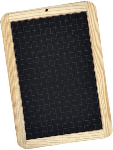 Krijtbord Giotto houten frame 180x260mm