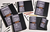 Tekenboek Canson One 140x216mm 80 vel 100gr spiraal-2