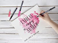 Brushpen Sakura Pigma fijn zwart-1