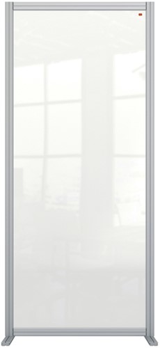 Scheidingswand Nobo Modulaire transparant acryl 80x180cm