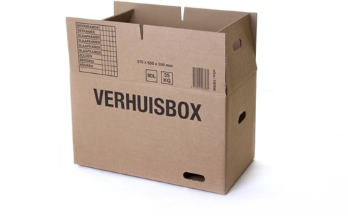 Verhuisdoos IEZZY 370x650x350 dubbelgolf bruin 7mm-3