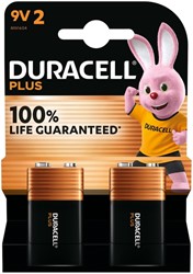 Batterij Duracell Plus 2x9Volt