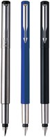 Vulpen Parker Vector stainless steel medium blister à 1 stuk-3