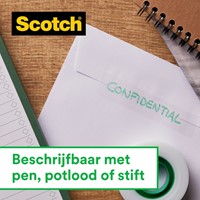 Plakband Scotch Magic 819 19mmx25m onzichtbaar 3 rollen-3