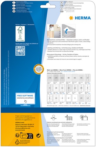 Etiket HERMA 10017 A4 99.1x42.3mm verwijderbaar wit 300 etiketten-2