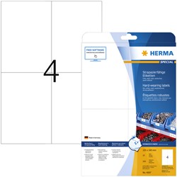 Etiket HERMA 4697 105x148mm weerbestendig wit 100stuks