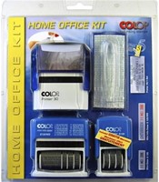 Stempel Colop starterset Home/Office zwart