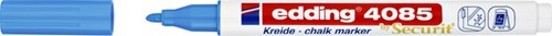 Krijtstift edding 4085 by Securit rond 1-2mm lichtblauw-2