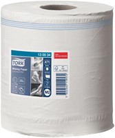 Poetspapier Tork M2 centerfeed 1-laags 165m wit 130034-2