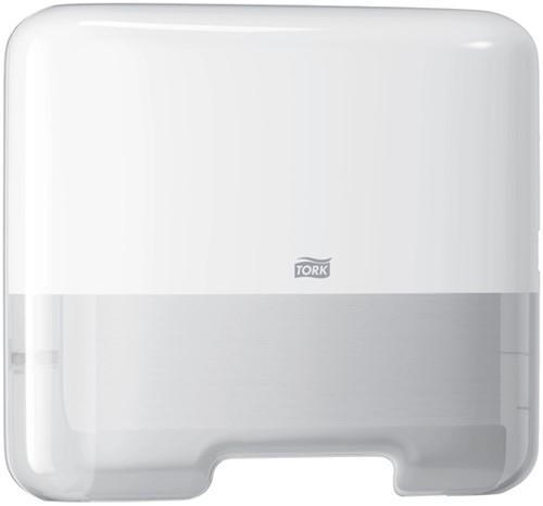 Handdoekdispenser Tork Mini H3 Elevation voor C- en Z-vouw handdoek wit 553100