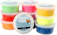 Klei Foam Clay basis 35gr assorti-2