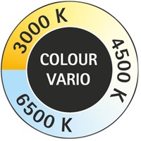 Bureaulamp MAUL Grace LED voet dimbaar colour vario zwart-1
