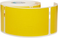 Etiket Dymo 2133400 labelwriter 54x101mm badgelabel zwart/geel 220stuks-3